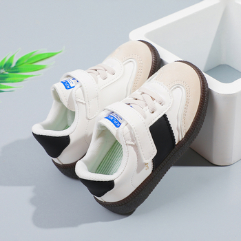 Bērnu sporta kurpes zīdaiņiem un maziem bērniem - Unisex, 12-36 mēneši, PU augšpuse, Velcro aizdare, Korejiešu stils