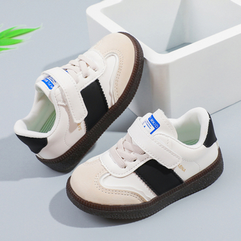 Bērnu sporta kurpes zīdaiņiem un maziem bērniem - Unisex, 12-36 mēneši, PU augšpuse, Velcro aizdare, Korejiešu stils