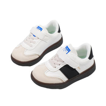 Bērnu sporta kurpes zīdaiņiem un maziem bērniem - Unisex, 12-36 mēneši, PU augšpuse, Velcro aizdare, Korejiešu stils