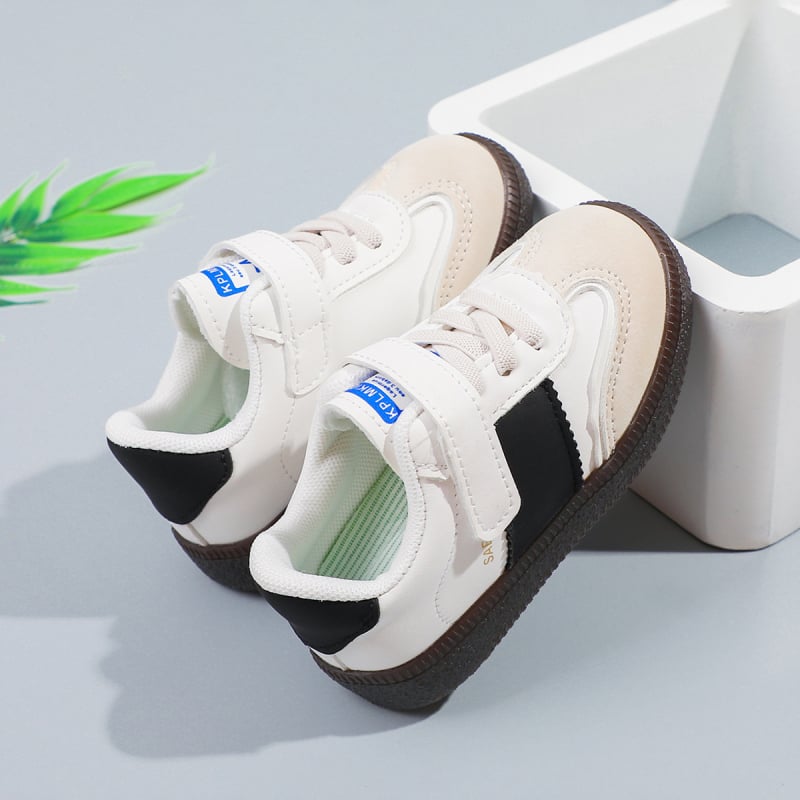 Bērnu sporta kurpes zīdaiņiem un maziem bērniem - Unisex, 12-36 mēneši, PU augšpuse, Velcro aizdare, Korejiešu stils