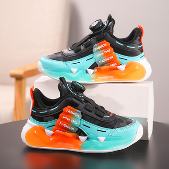 Παιδικά Παπούτσια Με Αγκράφα – Συνθετικό Δέρμα με Δίκτυο στην Άνω Επιφάνεια, EVA Σόλα, Αδιάβροχα και Ελαφριά, Καρτούν Σχέδιο