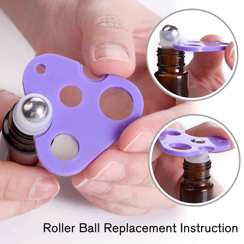 Μπουκαλάκι για αιθέριο έλαιο με ρολό - μοντέλο SF655SS; κατάλληλο για όλους τους τύπους δέρματος; διάρκεια ζωής 20 χρόνια