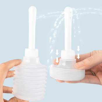 Вагинален ирригатор - еднократен, полиэтилен, капацитет 180ml, марка WELLDAY/Vader Medical