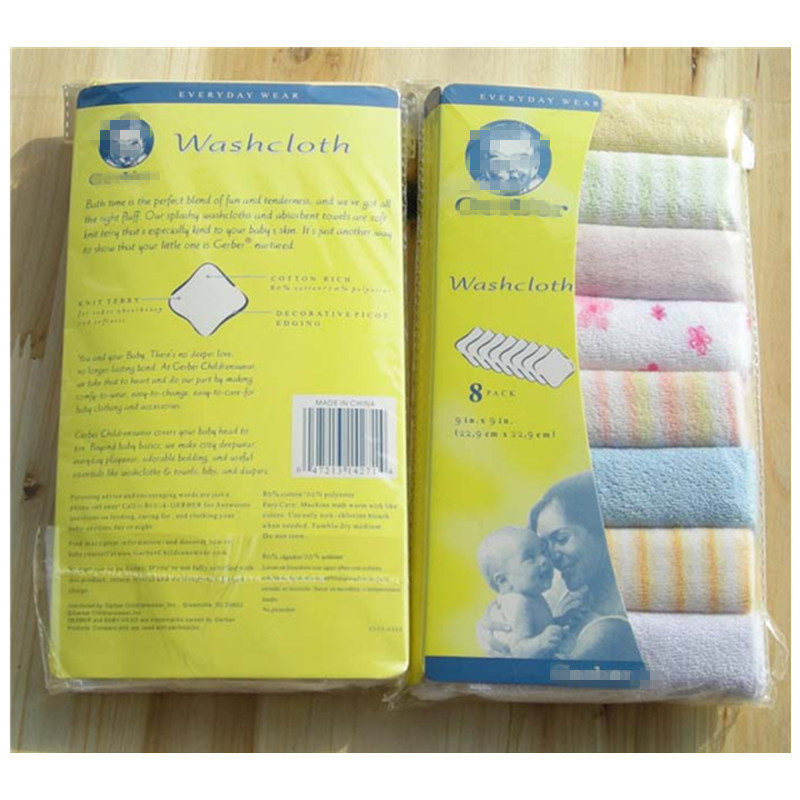 Kūdikių rankšluosnių rinkinys, 8 vnt., seilių ir maitinimo rankšluosniai, 50–80 g