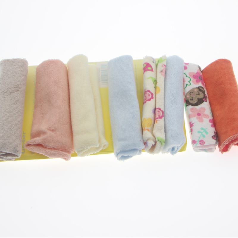 Kūdikių rankšluosnių rinkinys, 8 vnt., seilių ir maitinimo rankšluosniai, 50–80 g