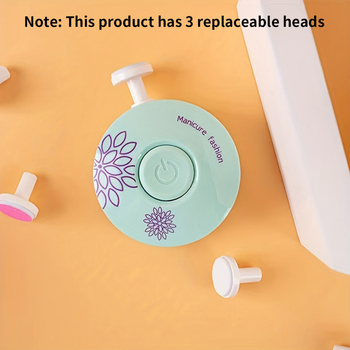 Ηλεκτρικό εργαλείο περιποίησης νυχιών για παιδιά – φορητή πλαστική συσκευή μανικιούρ και πεντικιούρ