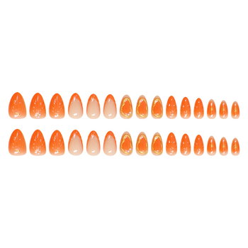 Αυτοκόλλητες ταινίες νυχιών για μανικιούρ – αφαιρούμενες, γαλλικό στυλ, κάθετος μοτίβο, 30 τεμάχια