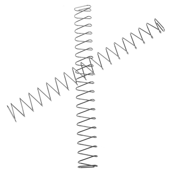 Επεκταμένο ενισχυτικό ελατήριο, διμεταλλικής κατασκευής, τραπεζοειδής επίπεδη μορφή με ορθογώνια και τετράγωνα προφίλ