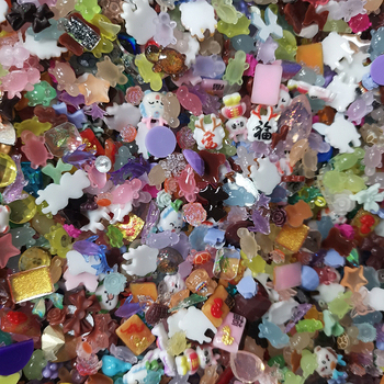 Dijelovi za nokte od smole – uzorci Mašna i Leptir, serija Bow nail accessories, Branda 7N7