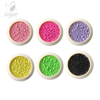 Set perlica za nokte: okrugle metalne perle, cvjetni uzorak, sladak stil (Materijal: Metal; Uzorak: Cvijeće; Stil: Sladak)