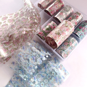 Papir za prijenos noktiju – Serija Zvjezdano nebo, Materijal: Naljepnica, Vzor 18328127424, Model XK02