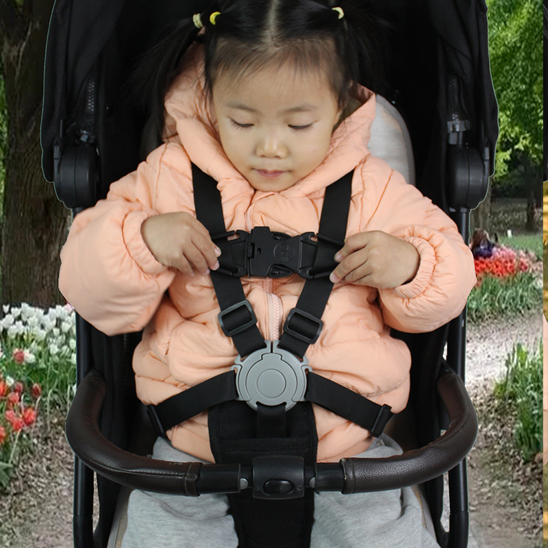 Презрамка за рамо към бебешки и детски седалки с пластмасово-стоманена закопчалка – персонализируема