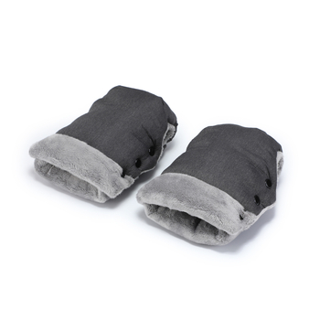 Babakocsi kesztyű babáknak — Vízálló nylon külső plüss bélés, hosszított elasztikus mandzsetta, ideális téli kültéri sétákhoz; súly 0,35 kg; testreszabható