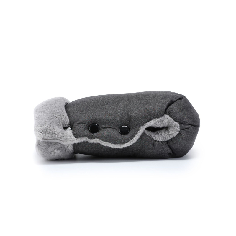 Babakocsi kesztyű babáknak — Vízálló nylon külső plüss bélés, hosszított elasztikus mandzsetta, ideális téli kültéri sétákhoz; súly 0,35 kg; testreszabható