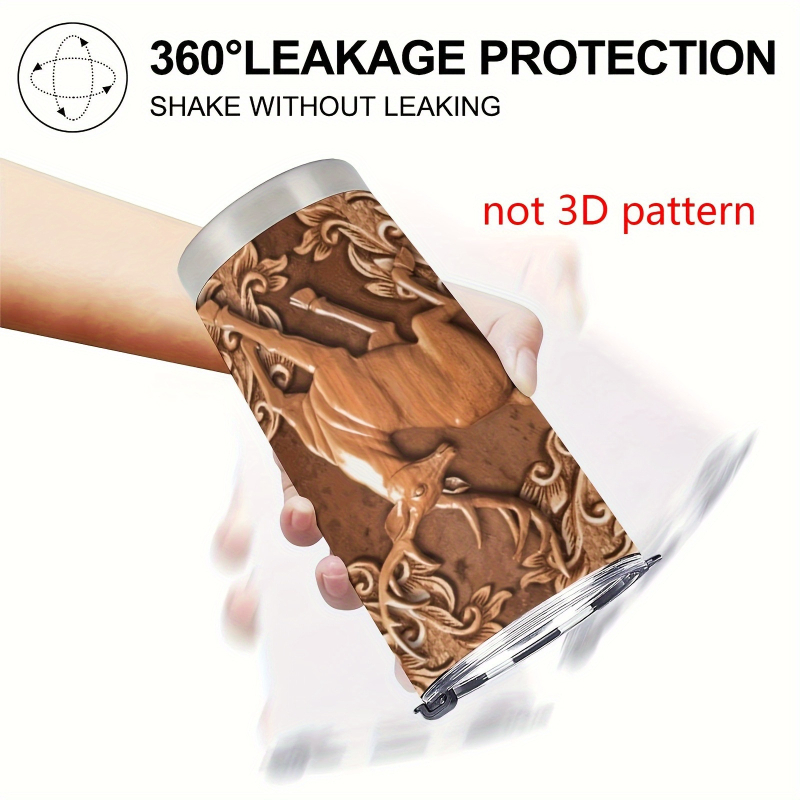 Auto termoskruus: sisemine 304 roostevabast terasest, välimine 201 roostevabast terasest, vaakumisolatsioon 0-6 tundi, logos trükimise võimalus 3D-trükiga