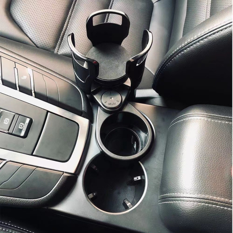 Daugiafunkcinis automobilių puodelio laikiklis ir telefono laikiklis, išsitraukiamas ir pasukamas, du viename
