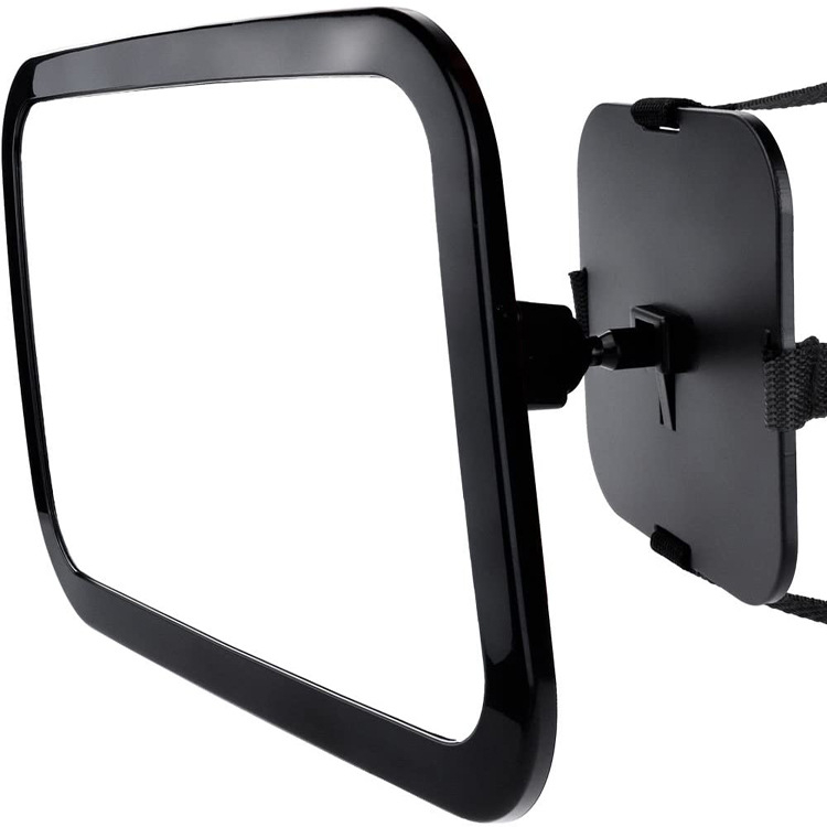 O`GOODE zīdaiņu auto spogulis ar plašu redzes laukumu - iekšējais atpakaļskata spogulis zīdaiņiem un bērniem, licencēts privāts zīmols