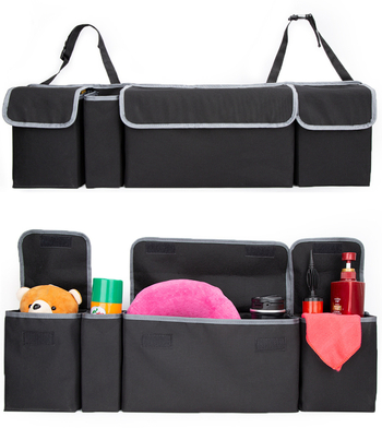 Τσάντα αποθήκευσης πορτ-μπαγκάζ αυτοκινήτου, αναρτώμενος οργανωτής SUV, αδιάβροχη, μεγάλη χωρητικότητα, Oxford ύφασμα