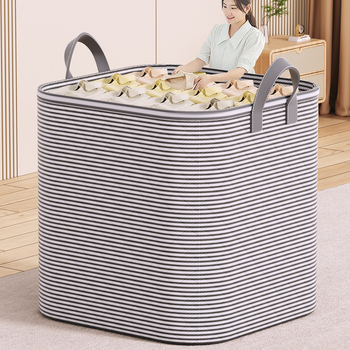 Τσάντα αποθήκευσης κουβέρτας, μη υφαντό ύφασμα, σχήμα τσάντας χεριού, πολυλειτουργική, προέλευση Yiwu