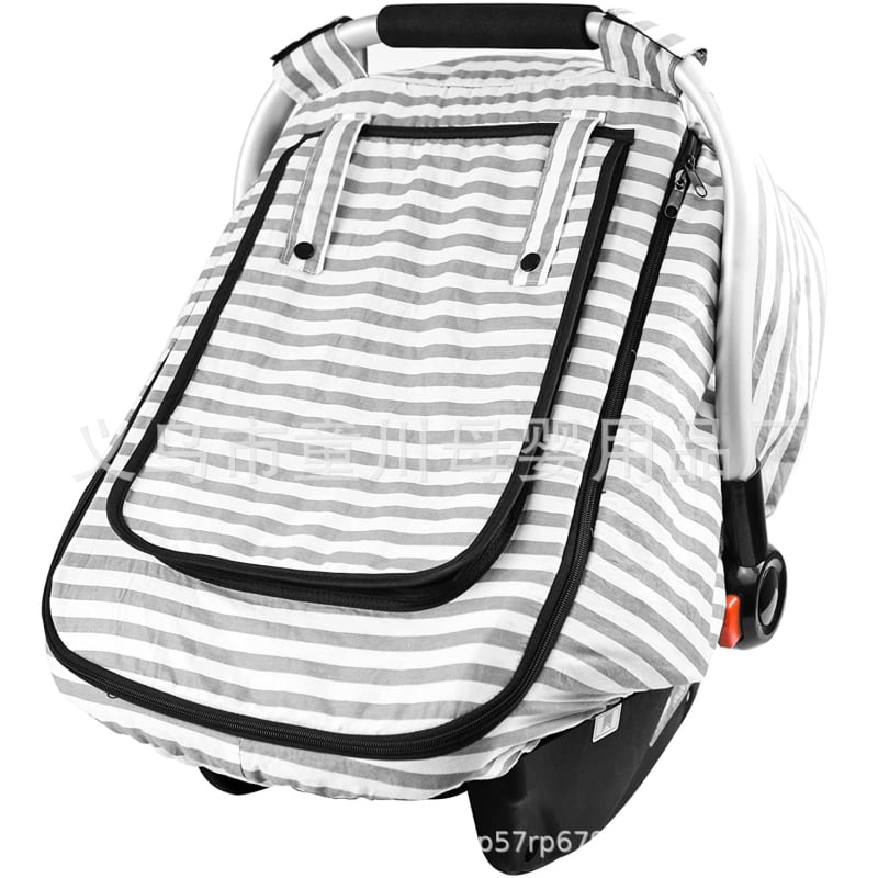 Калъф за детска количка, полиестер и велур, не е внос