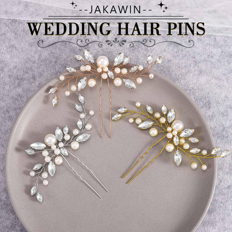 Perlų ir kristalų plaukų segtukas – retro moteriškas galvos aksesuaras, pritaikomas apdorojimas