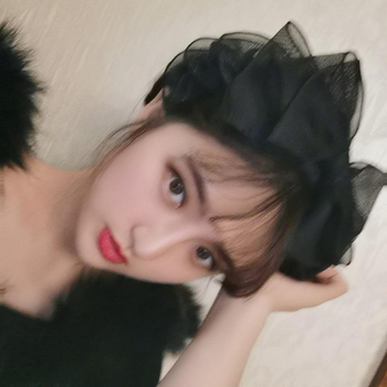 Δαντελένιος κεφαλόδεσμος με μεγάλο διχτυωτό φιόγκο, ιαπωνο-κορεατικό στυλ, ρετρό άκρη αξεσουάρ μαλλιών