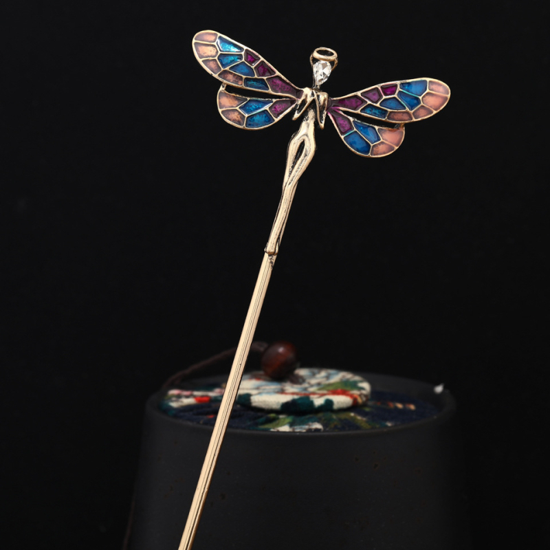 Plaukų segtukas iš lydinio, retro stilius, geometrinis dizainas