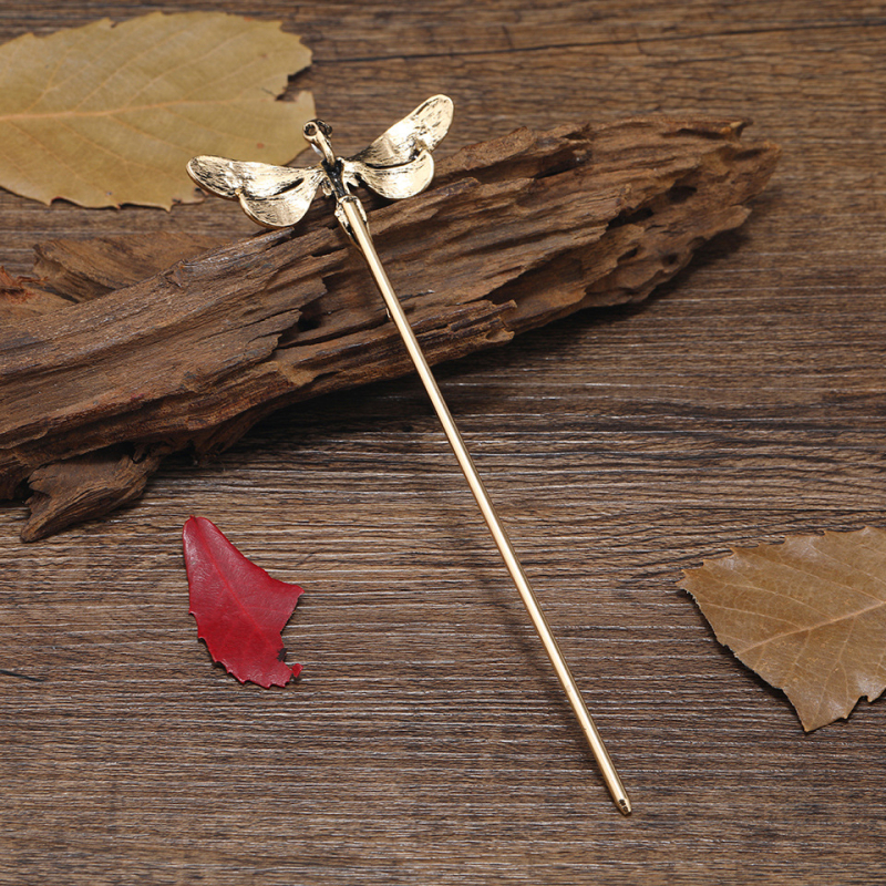 Plaukų segtukas iš lydinio, retro stilius, geometrinis dizainas