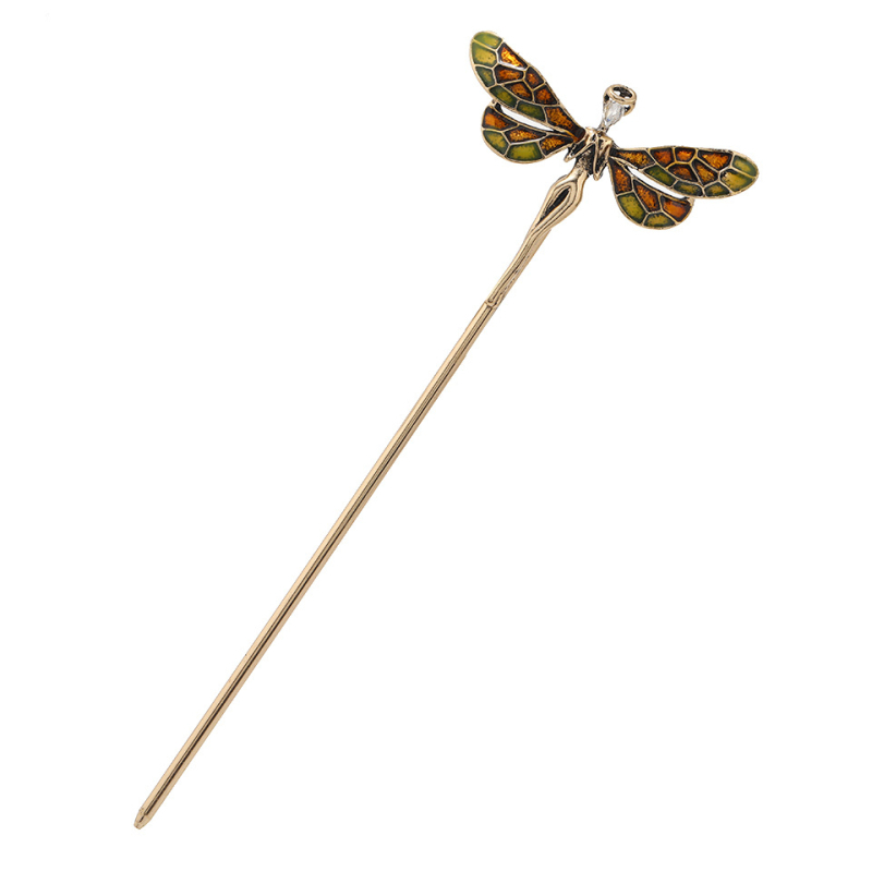 Plaukų segtukas iš lydinio, retro stilius, geometrinis dizainas