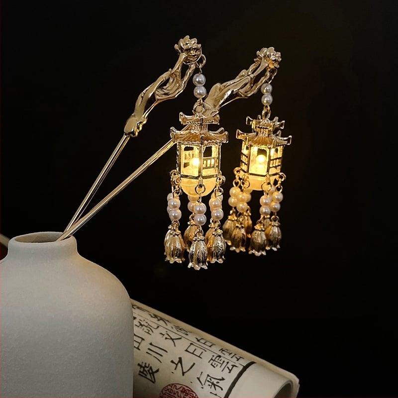 Hanfu plaukų papuošalas, antiikinis lydinys, rankų darbas, pritaikomas