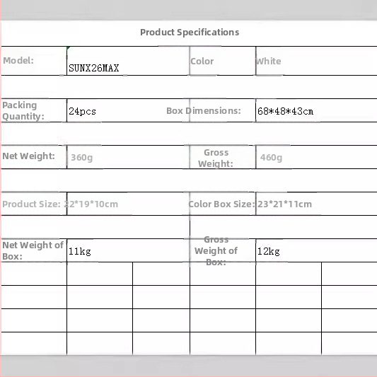 Painting Finger SUNX26 преносима високопроизводителна лампа за нокти за бързо изсъхване на гел лак
