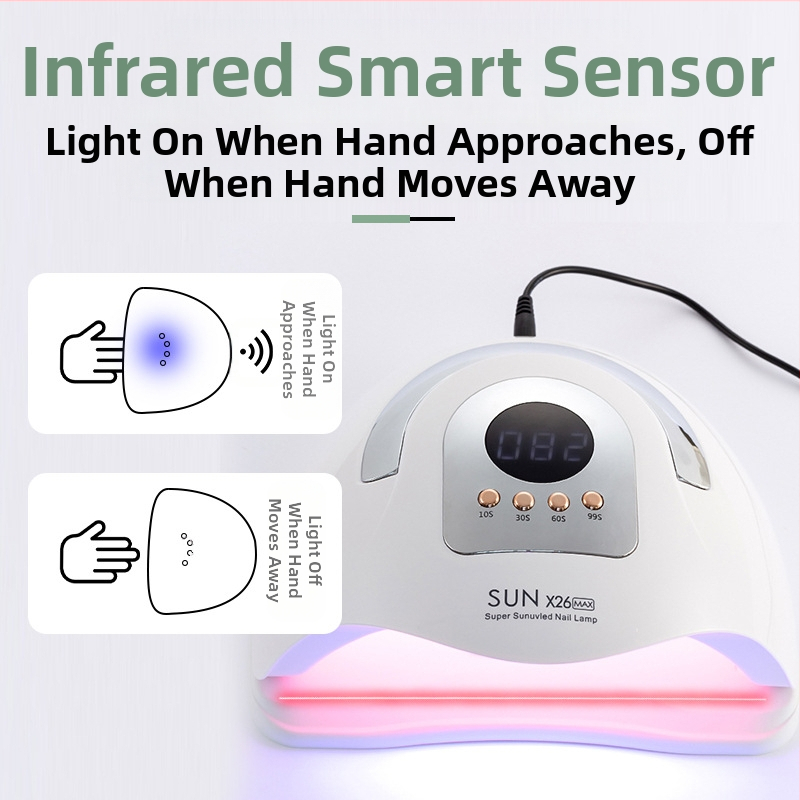 Painting Finger SUNX26 преносима високопроизводителна лампа за нокти за бързо изсъхване на гел лак