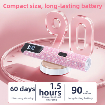 Nagu UV LED lampas gel nagiem – rokas, pārnēsājama, ar akumulatoru, modeļa J10 Diamond Word Light