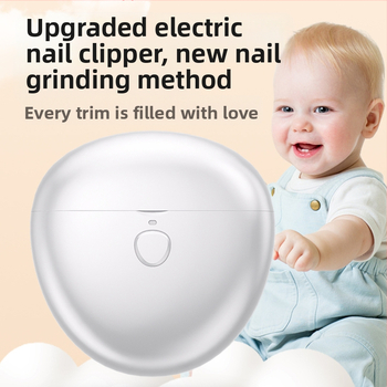 Ηλεκτρικός κόφτης νυχιών με αντι-πιτσιλίσματα για μανικιούρ χεριών και ποδιών, πλήρως αυτόματος λίμα νυχιών, κατάλληλος για βρέφη, μικρά παιδιά και ηλικιωμένους (Υλικό: Πλαστικό + Ανοξείδωτο ατσάλι; Χρήση: Οικιακή; Στυλ: Οικιακό; Μάρκα: Ginseng fruit)