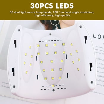 Nagu lampa rokām un kājām, dubulta lietošana ar kāju spilventiņu (Modeļa U4, Cachitodo, OEM, 24 gab. kastē)