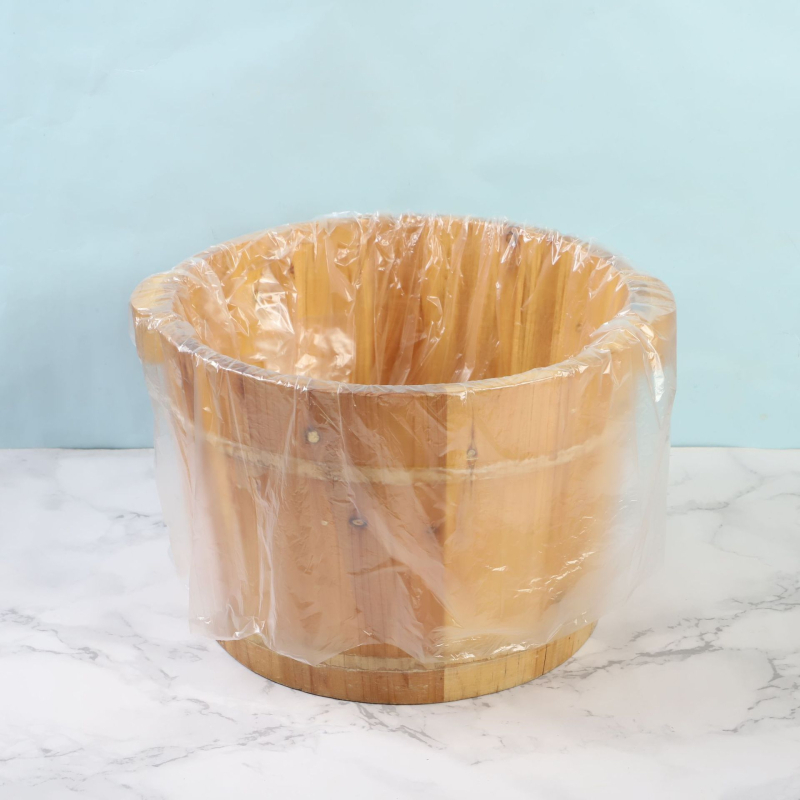 Fengfeng Διαφανής πλαστική σακούλα ποδιών για μπάνιο, απομονωτική λειτουργία, πάχος 2, διάρκεια ζωής 365 ημερών