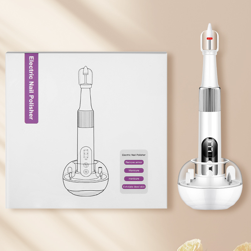 USB nešiojama nagų poliravimo mašina – elektrinis manikiūro įrankis, modelis HY, vietinis ženklas