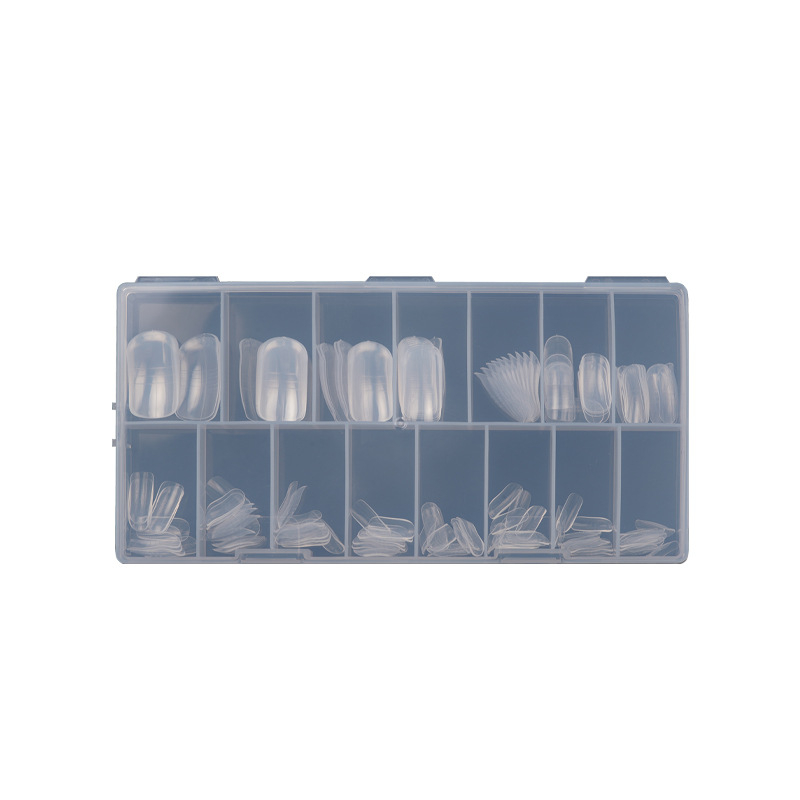 Chaoyan Beauty форма за удължаване на нокти – ултра тънка, бадемовидна, прозрачна и многократно използваема