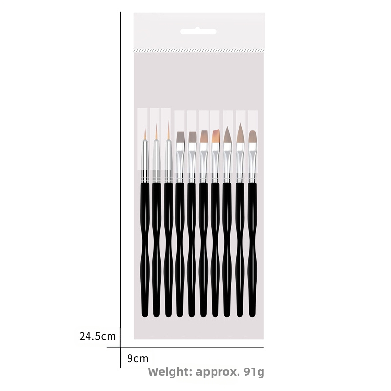 Комплект маникюрни писалки – Rod Pen модел, 10 бр., YUJIA
