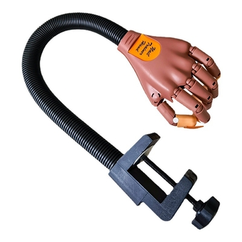 Μοντέλο χεριού πρακτικής μανικιούρ με ευέλικτο σχεδιασμό — υλικά ABS, PP, PA, TPE; βάρος 621,5 g.