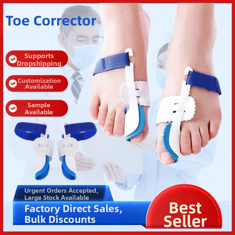 Hallux valgus korektors kreisajai un labajai kājai – PVC ortoze pieaugušajiem, visu sezonu lietošanai