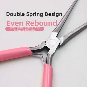 Μεταλλικό σετ κλιπ διαμόρφωσης επεκτάσεων νυχιών για μακριά μυτερά άκρα, εργαλείο μανικιούρ, 66.5 g