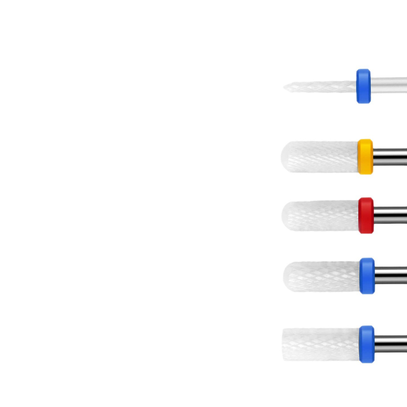 Set capete de polisare unghii, 10 bucăți, din plastic, greutate netă 63 g, origine Guangzhou