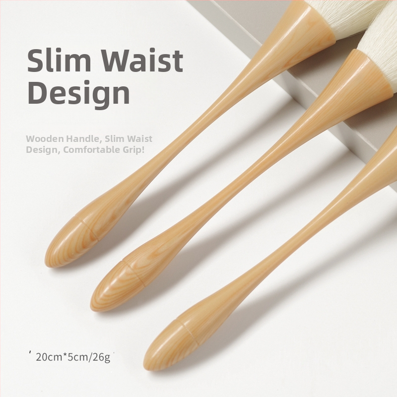 Четка за прах за нокти, JMOFO, дълга дръжка, меки власинки, домашна марка