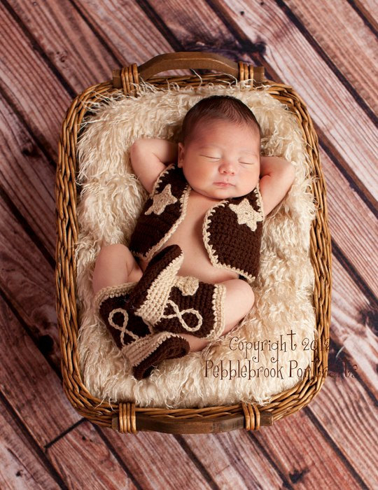 Highwood костюм за новородени за студийни снимки, унисекс, две части с обувки, памучно-смесена тъкан