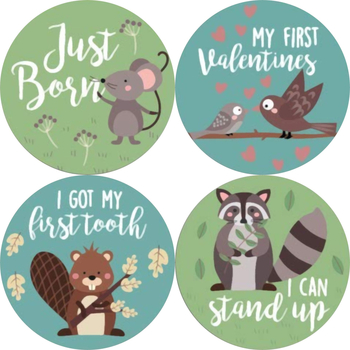 Пропс за снимки на бебета – карикатурен стил, хартиено изделие; Материал: хартия; Категория: Други хартиени занаяти; Подходящи поводи: сватби, празници, партита