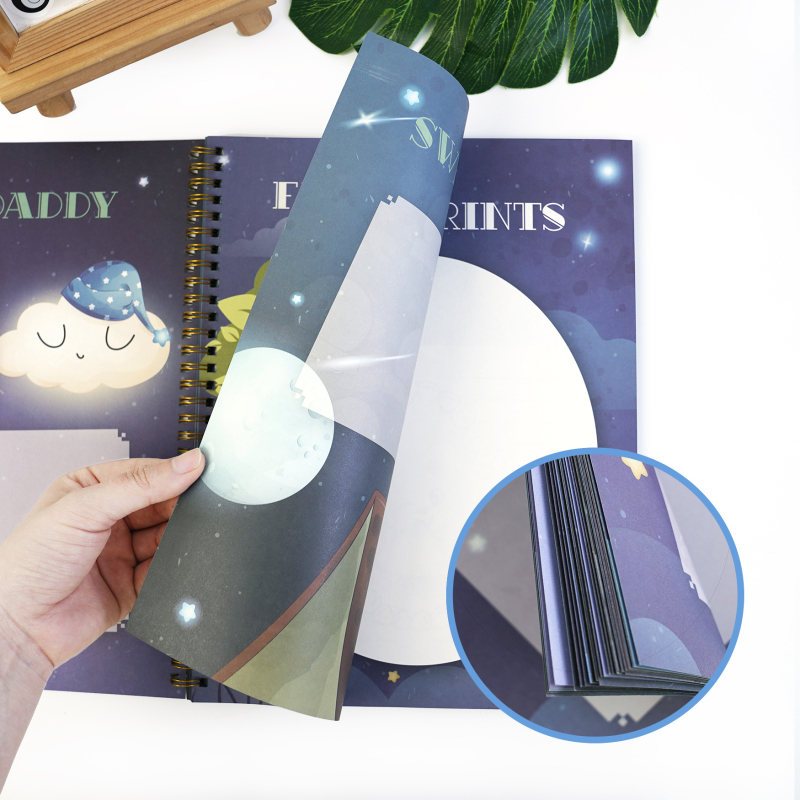 Бележник за растеж на бебето – мил карикатурен стил, 50–100 страници, хартия 100 г/м², дървесна целулоза