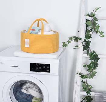 Κυκλική τσάντα πάνες – Διπλώνεται, πολυεστέρας, μαλακή λαβή, χωρητικότητα κάτω από 20 λίτρα