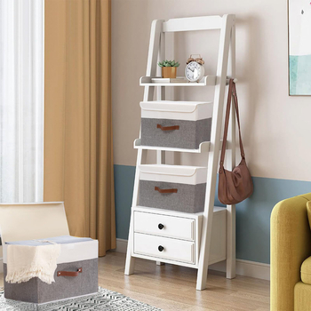 Κουτί αποθήκευσης από ύφασμα, πτυσσόμενο, 18L χωρητικότητα, Oxford ύφασμα, φορητό για αποθήκευση ρούχων στην κρεβατοκάμαρα