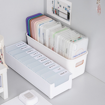 Θήκη αποθήκευσης επιτραπέζιου, χωρίς καπάκι, ορθογώνια, από PP πλαστικό, 2L χωρητικότητα, μοντέλο 3170, κατάλληλη για γραφική ύλη, κινητά τηλέφωνα, καλλυντικά και μικροαντικείμενα